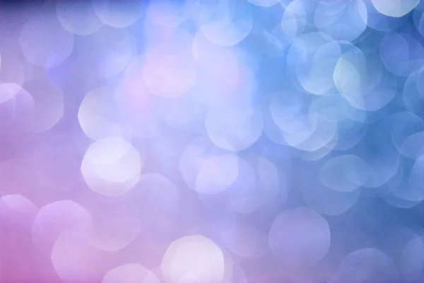 Blau und vilet Bokeh Hintergrund. festlich abstrakter Hintergrund mit Bokeh-Lichtern. — Stockfoto