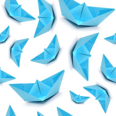 Mavi deniz araçları ile Seamless Modeli