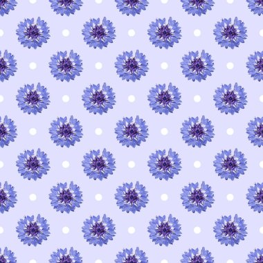 Parlak Peygamber ve mavi renkli noktalar ile Seamless Modeli.