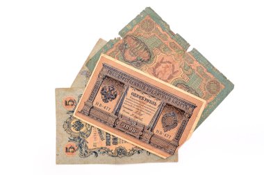 Vintage para para SSCB. Modası geçmiş. Artık geçersiz, süresi dolmuş