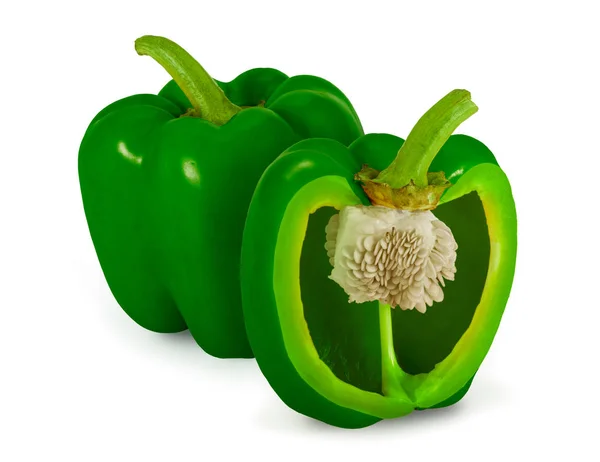 Green Bell Peppers — Stock Photo, Image