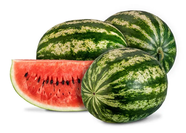 Färsk mogen vattenmelon — Stockfoto