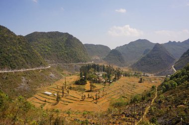Hmong krallarının Vuong Sarayı, Sa Phin köyü, Ha Giang vilayeti, Kuzey Vietnam 