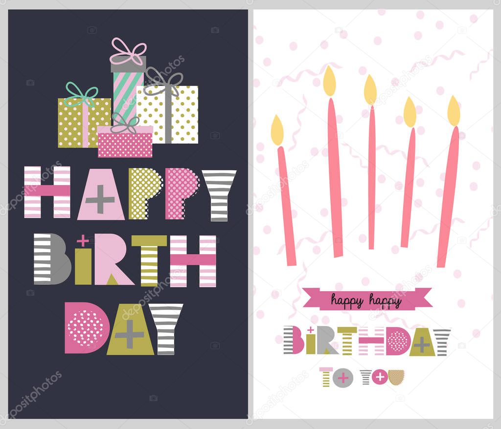 Happy Birthday cards