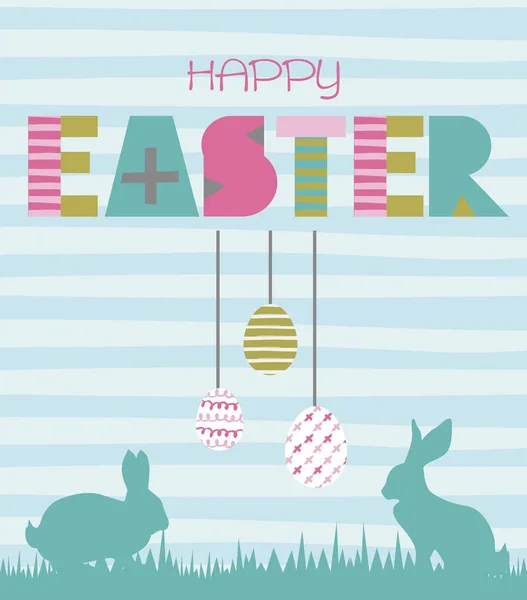 Happy Easter card — Stock Vector