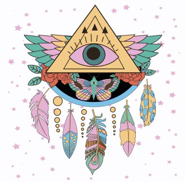 Eski moda stil logosu