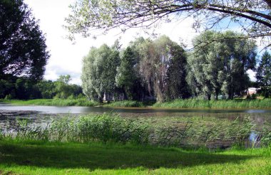 Yaz, göl Şehir Parkı