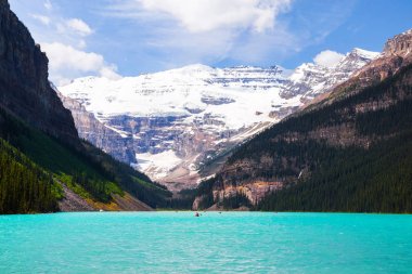 Louise Gölü Banff Ulusal Parkı, Alberta, Kanada