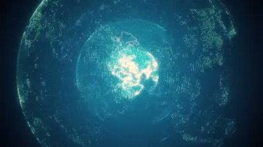 Dönen mavi seyyare yerküre ilmekledi