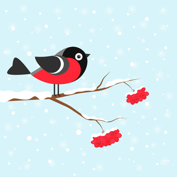 Festive Christmas card.