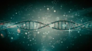 Büyük fütüristik görsel efekt ve animasyon arka plan ilmekledi. Mükemmel arka plan veya tıbbi ve bilimsel projeler, sunumlar ve araştırma projeleri tek tek öğeleri.