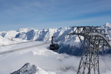 Alps Panorama in Solden, Austria