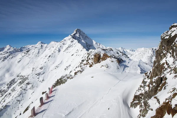 Panorama des Alpes à Solden, Autriche — Photo
