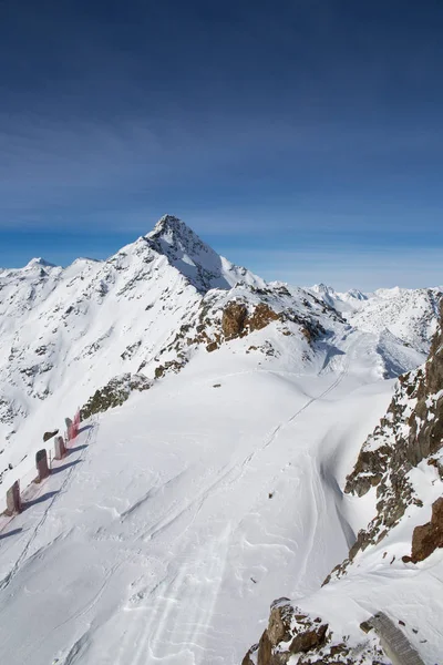 Alps Panorama in Solden, Austria — Stockfoto