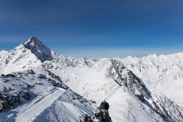 Alps Panorama in Solden, Austria — Stockfoto