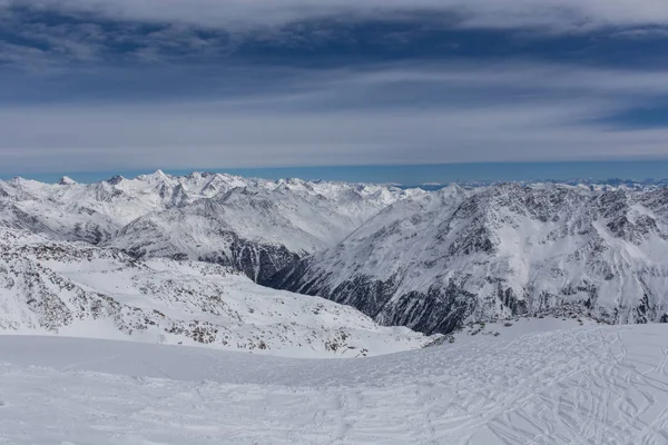 Alpes Panorama en Solden, Austria — Foto de Stock