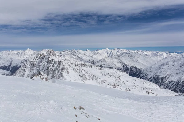 Alpi Panorama a Solden, Austria — Foto Stock