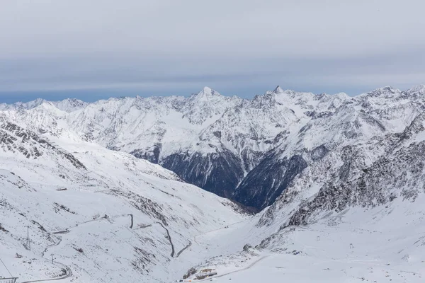 Panorama des Alpes à Solden, Autriche — Photo