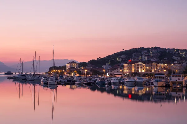 Θέα θάλασσα της όμορφα Τρογκίρ, Κροατία — Φωτογραφία Αρχείου