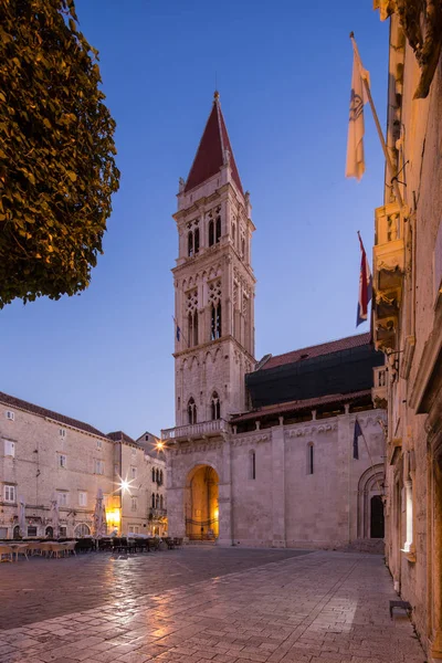 Çan kulesi Cathedral St. Lawrence Trogir, Hırvatistan