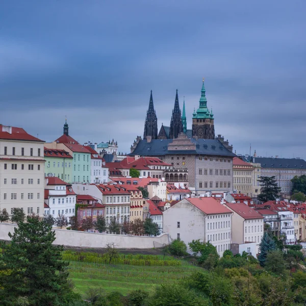 Utsikt över Pragborgen — Stockfoto