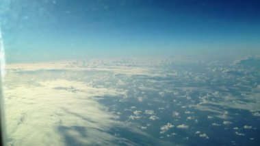 uçak kanadı görünümü