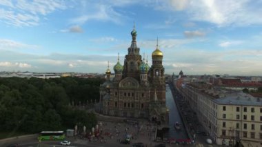 Saint-Petersburg hava kan üzerinde kurtarıcı Kilisesi