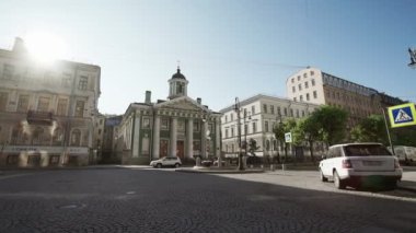 Saint-Petersburg, Rusya-24 Mayıs 2016: Katolik Kilisesi kentin