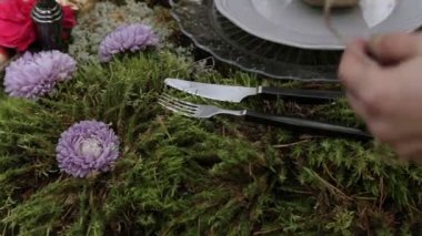 Orman tabloda dekorasyon