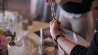 Düğün için dekorasyon