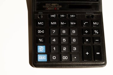 hesap makinesi düğmelerinin portre