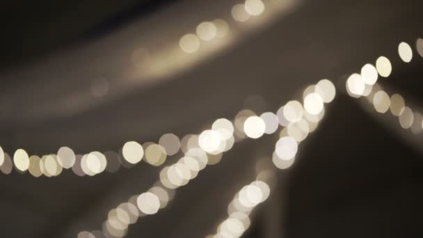 Lampe guirlande flou 