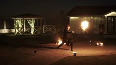 Saint-Petersburg, Rusya Federasyonu-6 Mayıs 2017: Fireshow