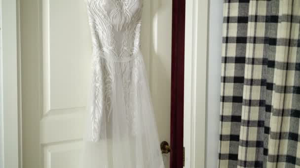 Robe de mariée intérieur — Video