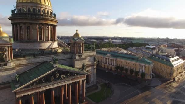 Clădirea palatului istoric — Videoclip de stoc