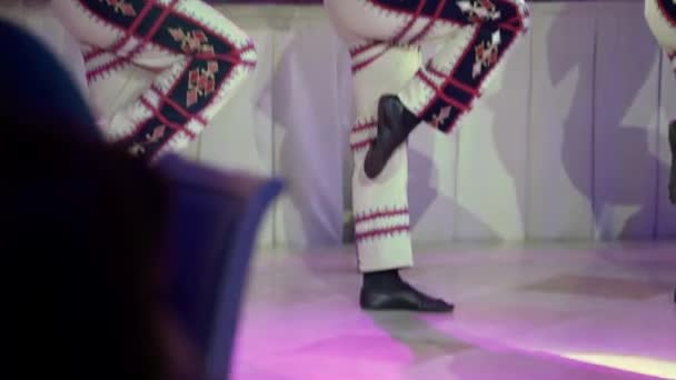 Αγία Πετρούπολη, Ρωσία-17 Αυγούστου 2017: Χορευτές — Αρχείο Βίντεο