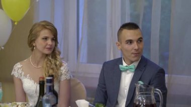 Düğünde gelin ve damat