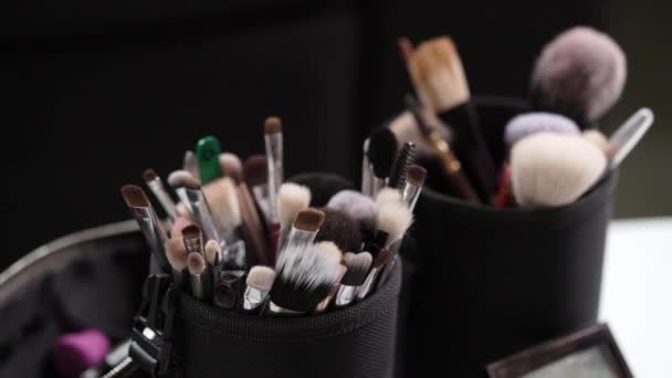 Make up brand — стоковое видео