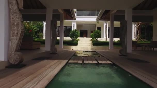 Luxury villa in Bali — Stock Video