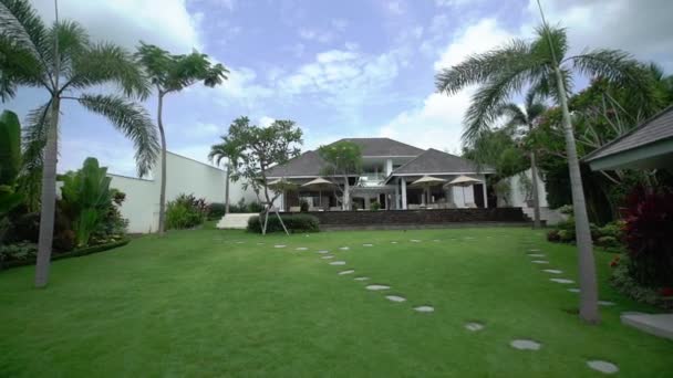 Luxusvilla in Bali — Stockvideo