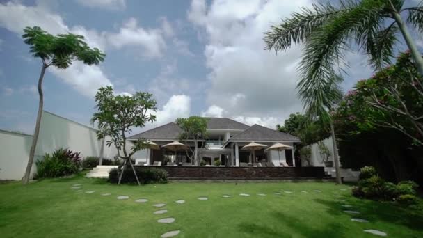 Villa de luxo em Bali — Vídeo de Stock