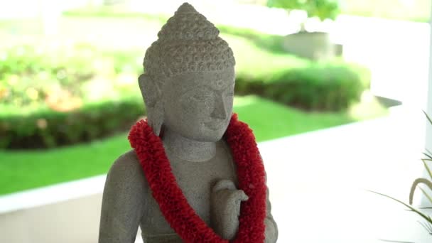 Фигура Будды — стоковое видео