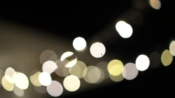 guirlande lumières bokeh 