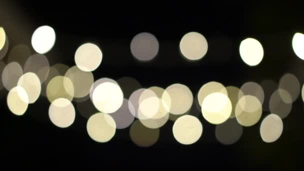 guirlande lumières bokeh 