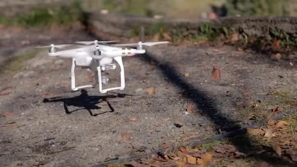 Drone despegue — Vídeo de stock