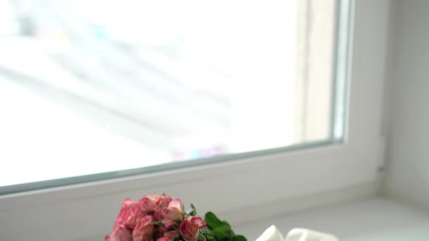 Bouquet de fleurs de rose — Video
