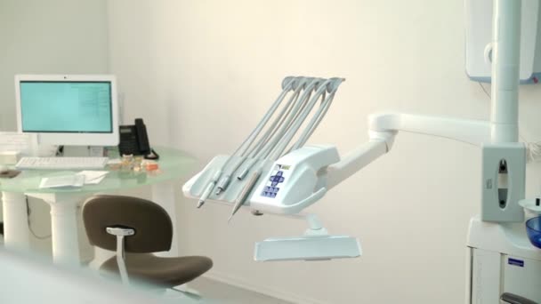 Dental clinic equipment — Stock Video