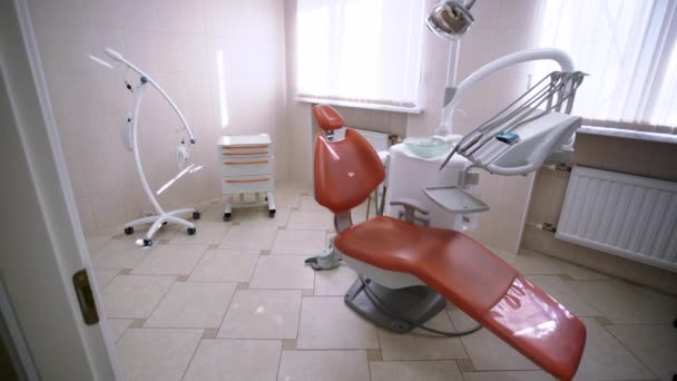 Tandheelkundige kliniek apparatuur — Stockvideo