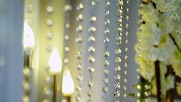 Lustre bijoux de luxe avec maison décorée en cristal 