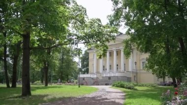 Tsarskoye 'deki yedek saray selo, Puşkin, Rusya Saint-Petersburg yakınlarında..